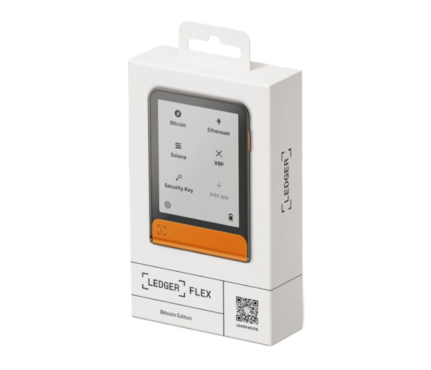 Ledger Flex Orange Crypto Hardware Wallet with Recovery Key LEDGERFLEX-ORANGE-RK - 1351783 - zdjęcie 4